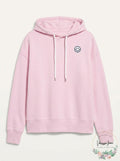Kerri Rosenthal Mr. Smiley Embroidered Boyfriend Hoodie, Size Small