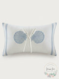 Harbor House Crystal Beach 12″ x 20″ Embroidered Oblong Decorative Pillow