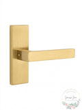 Emtek Dummy Brass Stretto Dumont Lever Set