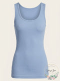Jockey Elance Stretch Ribbed Tank, Size Medium