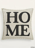 Lacourte Home Stripe Pillow -20x20/Black