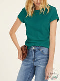 Inc Cotton Crewneck Top, Size Medium