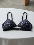 Salt + Cove Juniors Confetti Hearts Printed Push-up Bikini Top-Medium