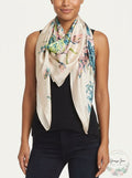 Echo Adelaide Floral Silk Square Scarf