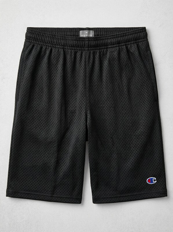 Champion Heritage Mesh Shorts Boys-2T/Black