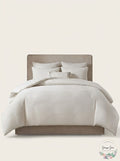 N Natori Hanae Cotton Blend Yarn Dyed Duvet Cover Set king