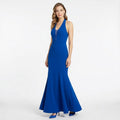 Jump Juniors Mesh-Inset Gown, Size 11/12