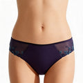 Simone Perele Womens Andora Bikini Panty in Blue,  Size XS