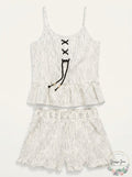 Epic Threads Girls 2-Pc. Striped Tank Top and Shorts Set, Size Small