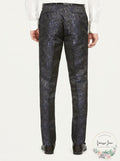 Tallia Orange Mens Slim-Fit Snakeskin-Print Pants, 33x30