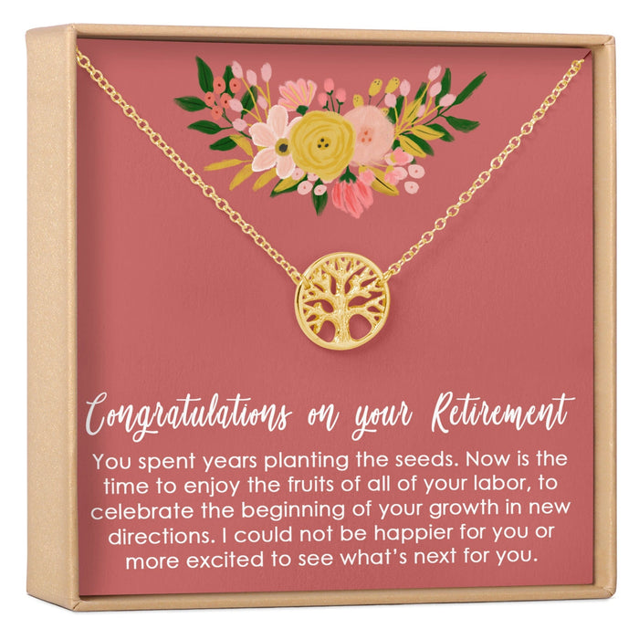 Retirement Necklace, Multiple Styles
