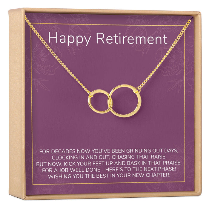 Retirement Necklace, Multiple Styles
