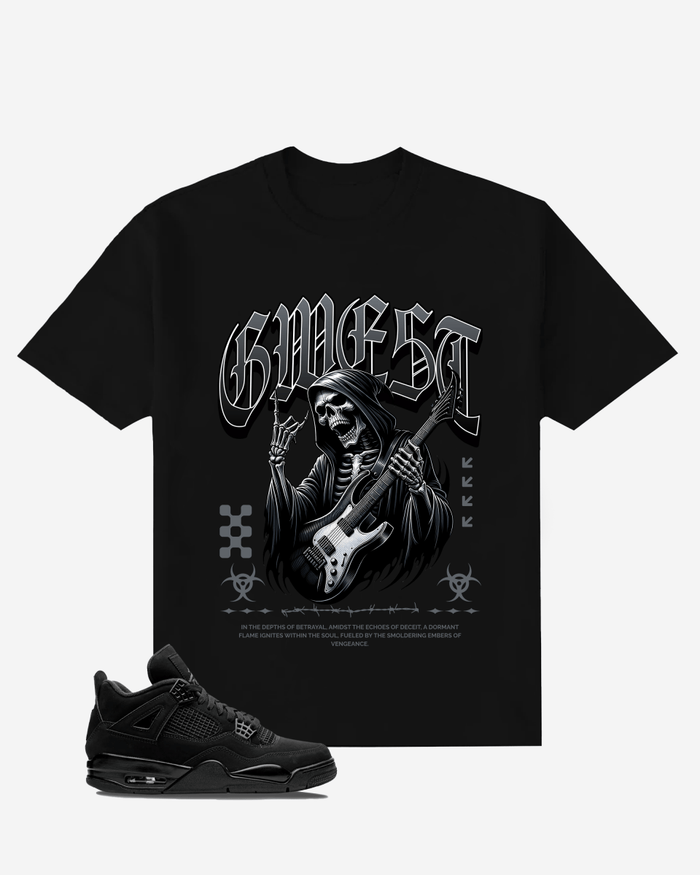 G West Revenge Skeleton Oversized T-Shirt Mens