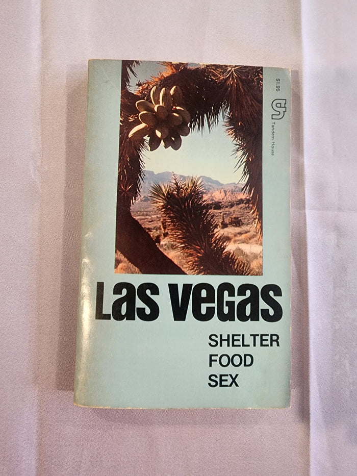 Las Vegas Shelter Food Sex Bert Lane Tandem House 1976 Paperback