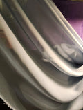 Dusty Blue (steel blue) Chiffon sheer Fabric 5 Yards
