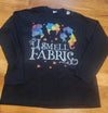 Smell Fabric Black Long Sleeve T-shirt XL