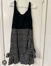 SHEIN Frenchy Women's Small Floral Splicing Ruffle Drawstring Hem Dress Summer size 20