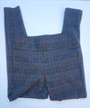 D. JEANS Women’s gray plaid stretch Pants size 10
