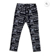 Homme + Femme Men's All over Logo Pan Slim fit Stretch Denim Jeans SZ. 38