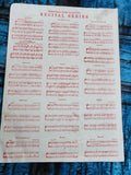 Gliding Recital Series for Piano, Red 1963