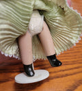 Miniature Victorian  Porcelain Doll  Red hair doll 5"