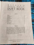 Alfred's Basic Adult Duet Book Level 1 Piano Music