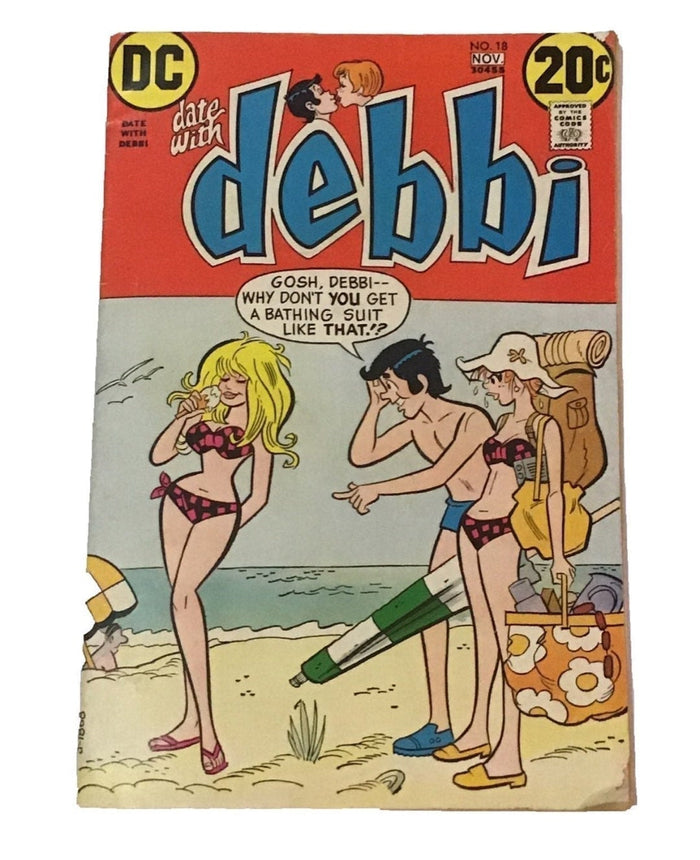 DC Comic Date with Debbie #18 Comic Bk 1972