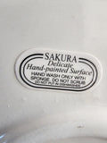 Sakura Warren Kimble Black White Fat Cat Trivet 9.75" Handpainted Stoneware, great for Country Farmhouse