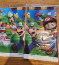 4 PCS Mario Birthday Party Tablecloth 42.5 x 70.8 inch, Brother Party Tablecloth for Mario Birthday Party Supplies Decorations