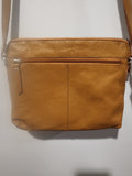 Wise Owl Brown  Leather Purse Crossbody