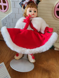 Madame Alexander Doll Winter Fun 10357,  w/Tags, Reg Cards & Custom Stand & box