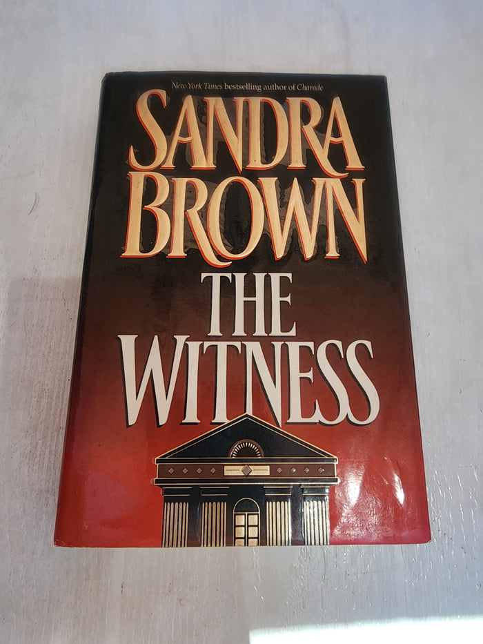 The Witness by Sandra Brown (1995, Hardcover) 1st Printing