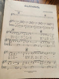Heart Dog & Butterfly Music Piano Songbook 1979
