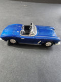 CHEVROLET CORVETTE 1962 CONVERTIBLE BLUE SS5750 1:32 Scale model car, friction action