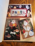 Leisure Arts Santa Collector Iron-On TRANSFERS Book 1655 Kathy Rueger 1996