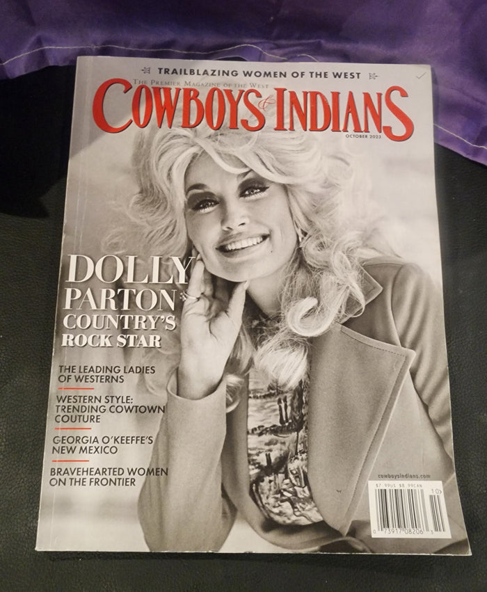 COWBOYS & INDIANS Magazine (October 2023) featuring DOLLY PARTON