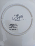 Whimsical Pig Farm Decorative Plates (Set of 2) - 8" Hand Painted by  Lotus International