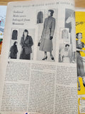 Woman's Day Magazine Tailored Make-Overs October 1949  great vintage ads