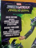 Marvel Mech Strike HULK Halloween Costume Boys Jumpsuit Armor Mask Size 10/12 L