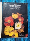 2 Books Musicianship & The Older Beginner Piano Course by James Bastien  (Level 1)