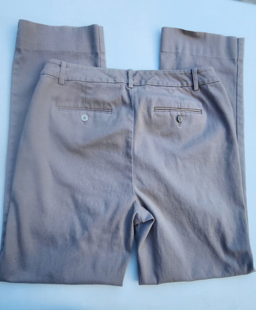 Women's Tan Pants Peck & Peck size 8