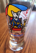 Vintage Beer Glass 1987 Budweiser Spuds McKenzie Party Animal  Bud Light