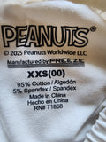 New Snoopy Peanuts off white shorts XXS 0