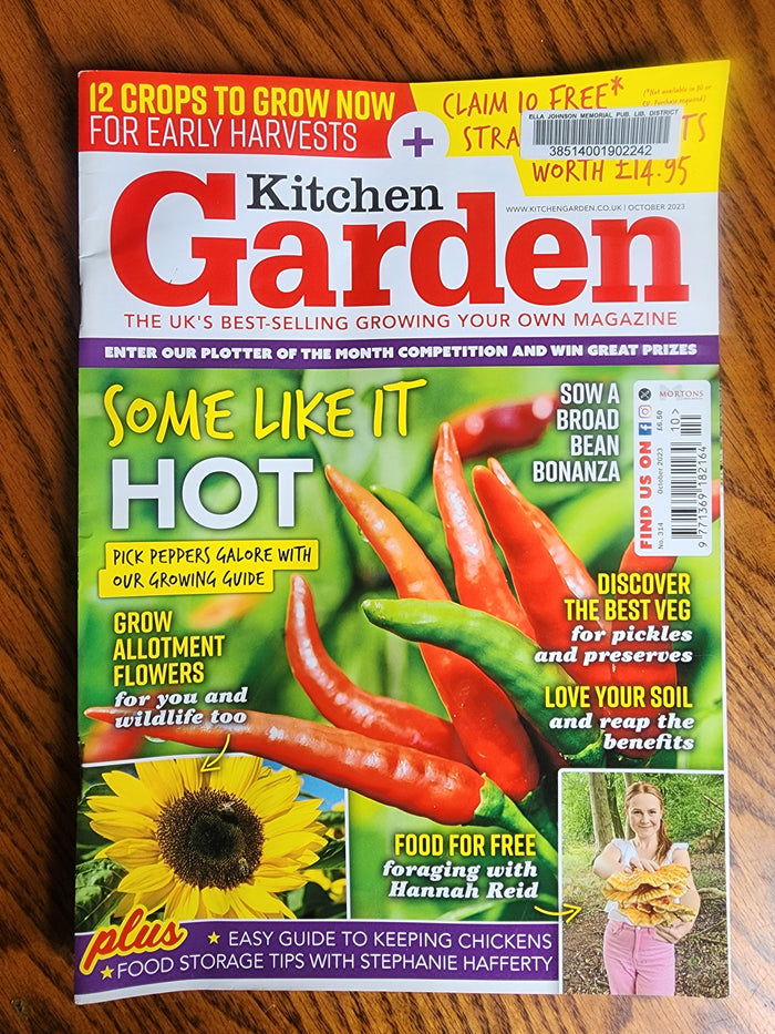 Kitchen Garden October 2023 Grow Your Own! Peppers, Allotment, Chickens