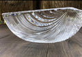 Scalloped Shell Bowl - Candy Dish, Serving, Decor - 8.5" x 9"
