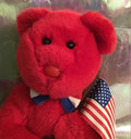 Ty Thomas - Red Bear with Flag 14" Patriotic (11)
