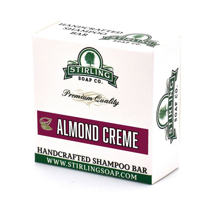 Stirling Soap Co. Almond Creme Shampoo Bar 3.8 Oz