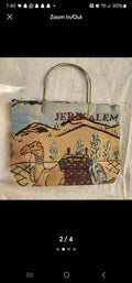 Purse with Jerusalem  and Camel on Purse