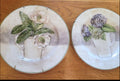 American Atelier 8" Plate Decor with brass hangers new in box