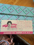 Vintage Madame Alexander 8" doll "Miss Muffet" with original al box #752